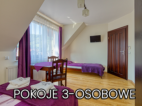 Pokoje 3-osobowe